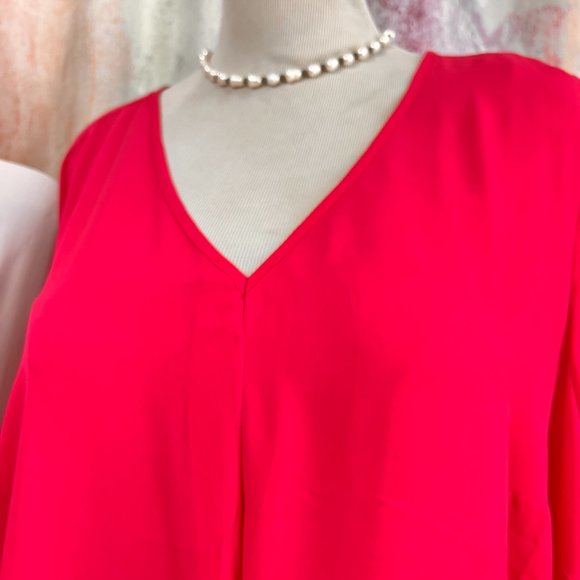 📌Max Studio & DR2 Two Plus Size Pull On Blouses - Basic Items - Picture 2 of 16